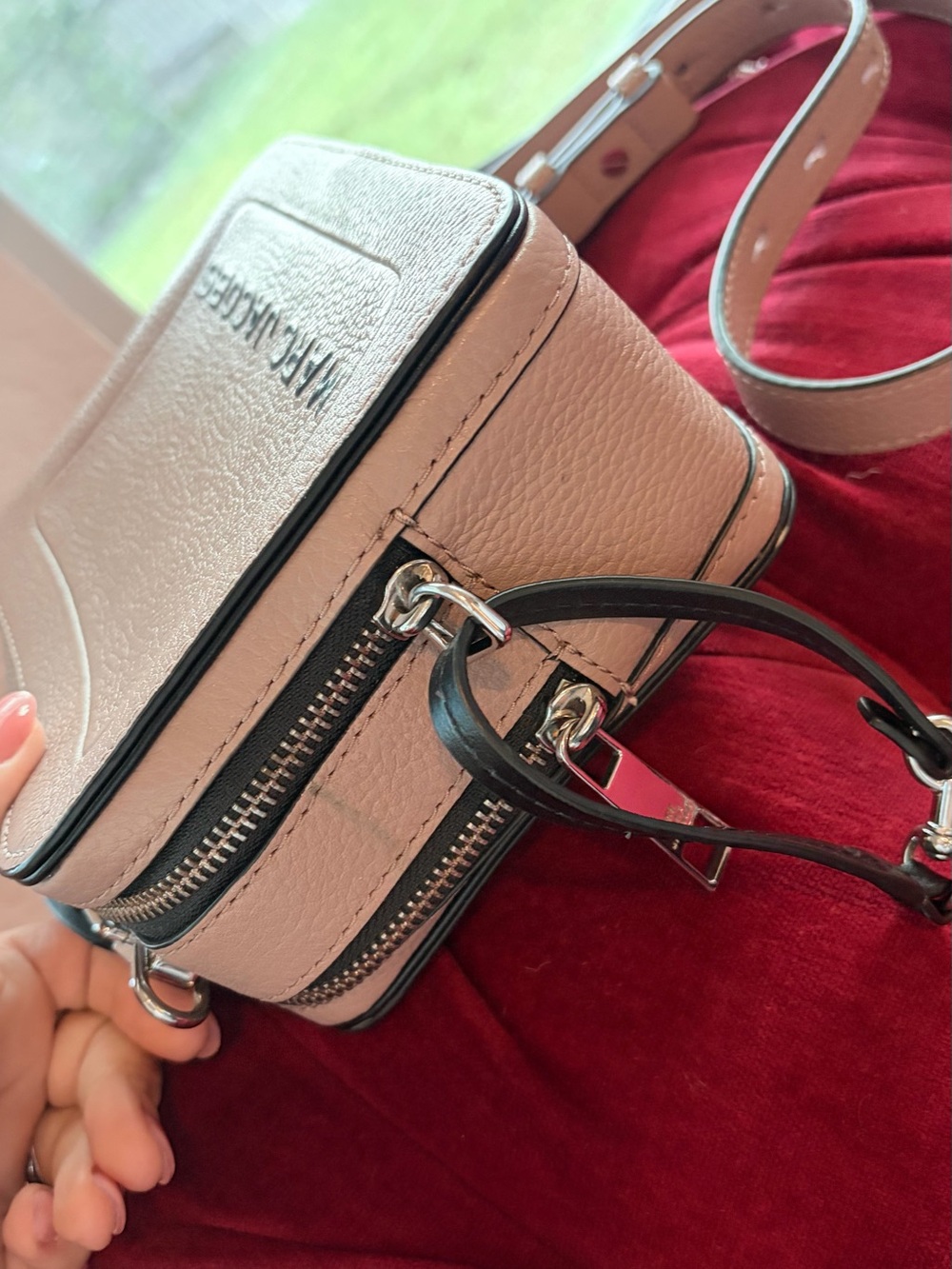 Marc Jacobs Blush Pink (more natural color)Leather crossbody Bag - Picture 5 of 12